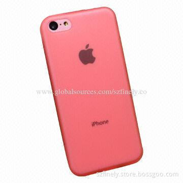 TPU Case for iPhone 5C, Matte Finished with Dust-proof Plug, Simple and Good Texture